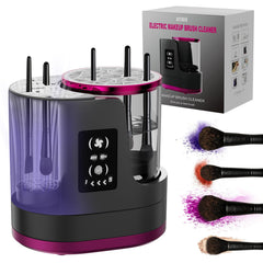 ATIDIE 3-in-1 cleaner with one-button operation for quick, easy brush cleaning.