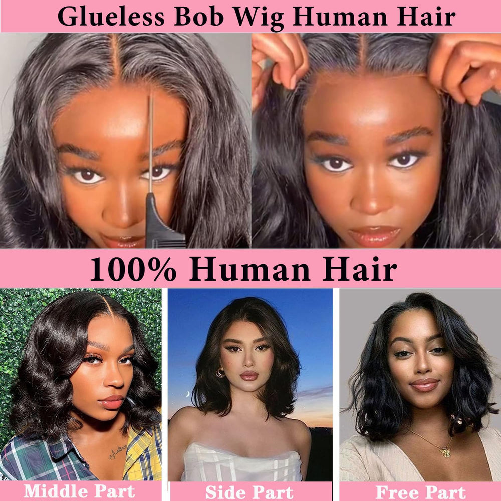Atilck Brazilian human hair wig can be dyed and styled for personalized color.