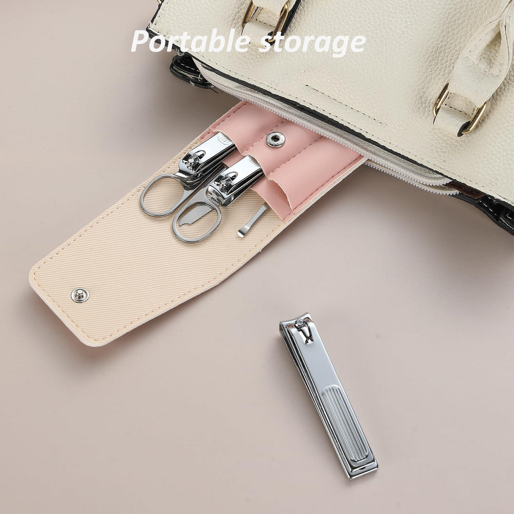 Atimier gift-ready nail clipper set pink packaging perfect as a gift.