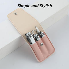 Atimier portable nail kit travel case ideal for bags and luggage.