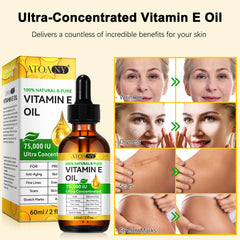 ATOANY Tratamiento capilar con Vitamina E para puntas brillantes.