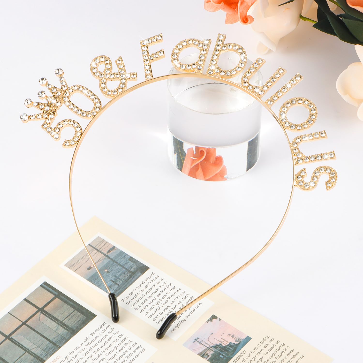 Atoden durable alloy tiara crest designed for repeated celebrations