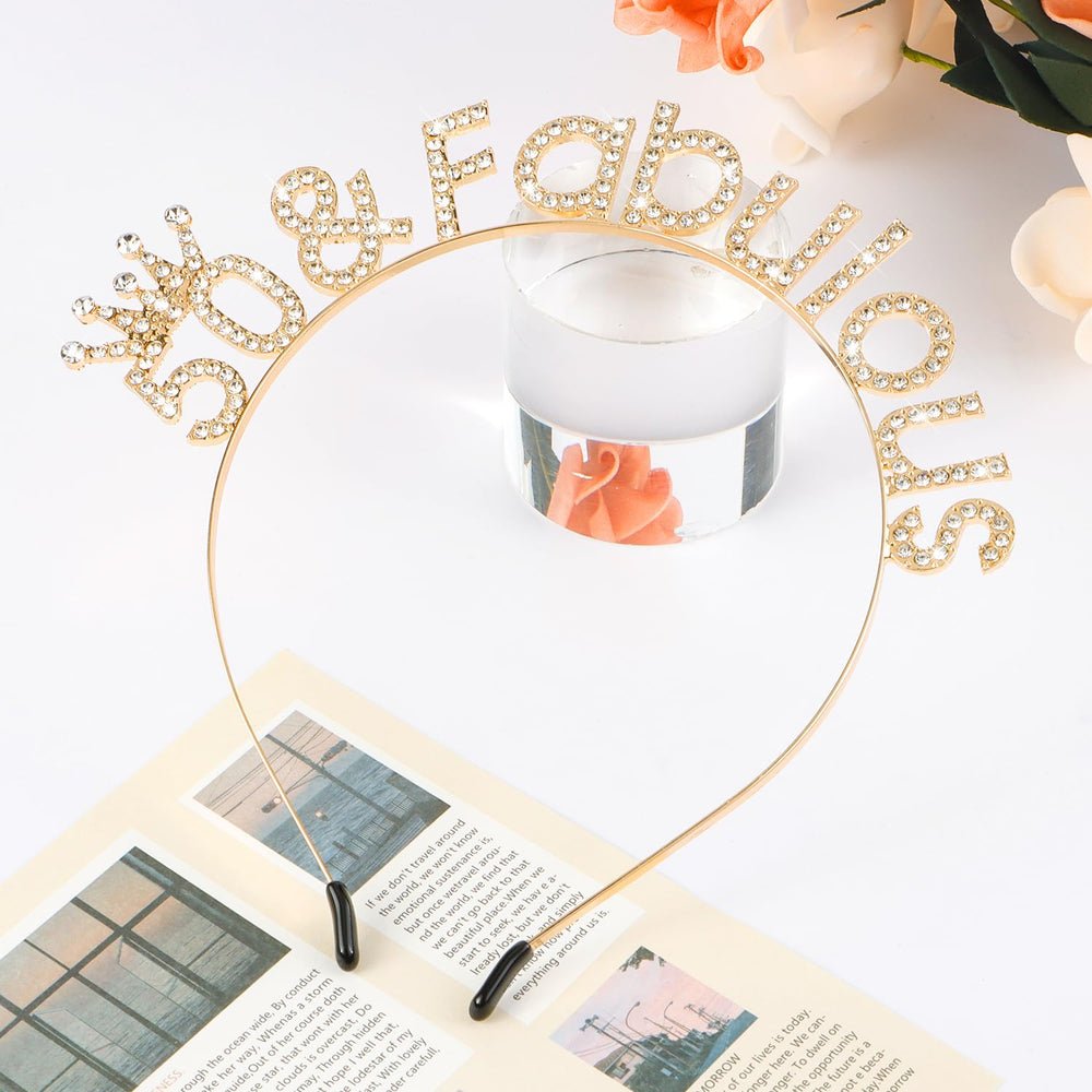 Atoden durable alloy tiara crest designed for repeated celebrations