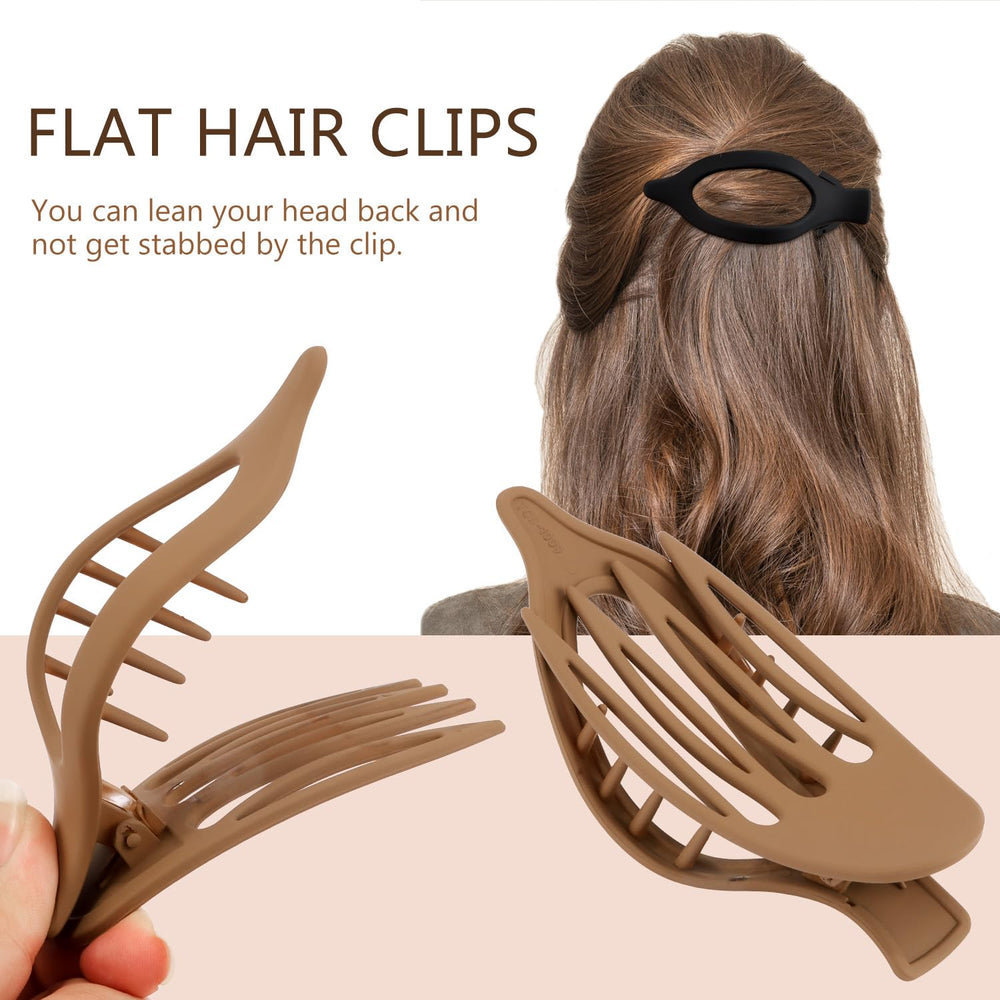 ATODEN flat hair clips all-hair-types grip straight, curly, and thick hair