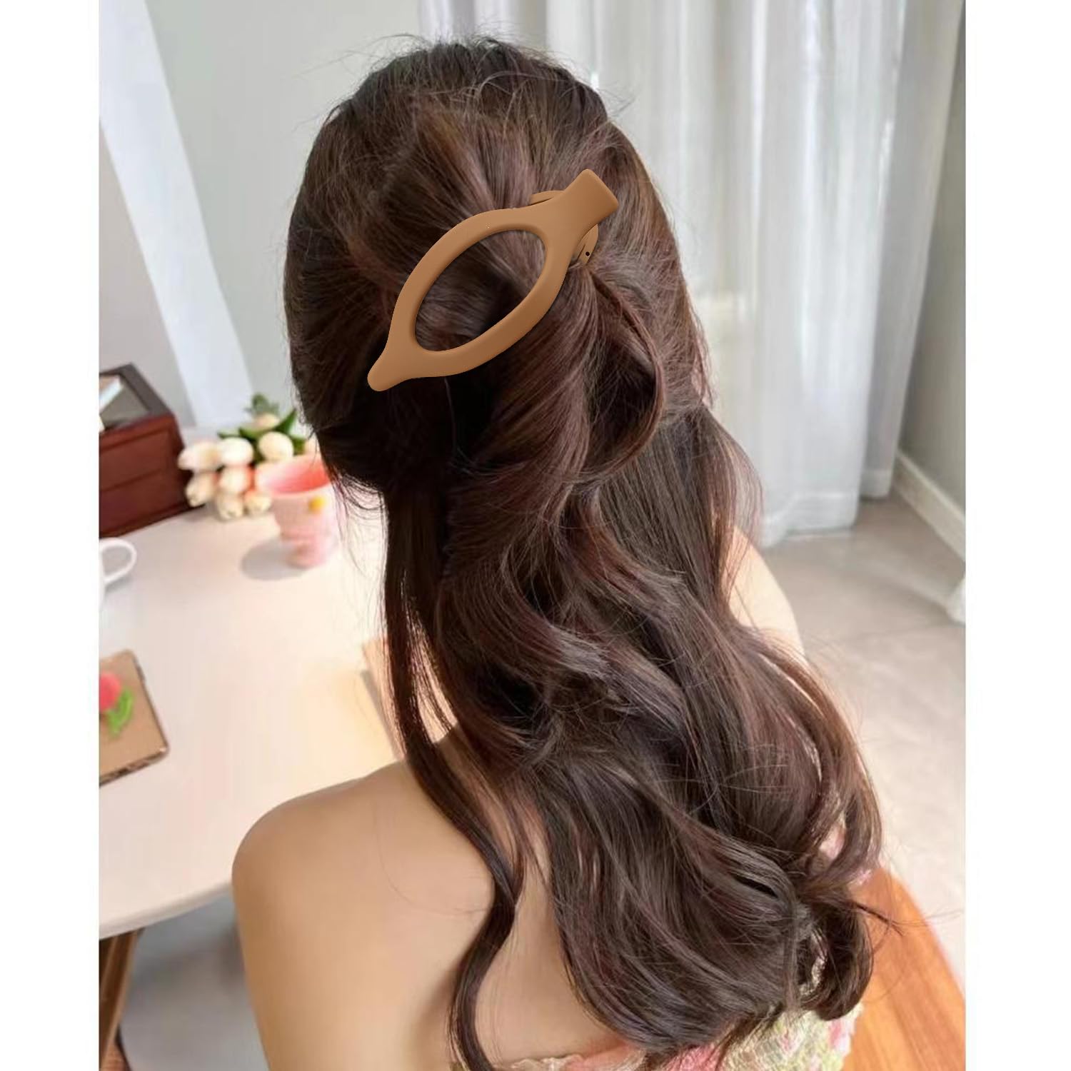 ATODEN flat hair clips sturdy-no-snag ensures secure hold and easy removal