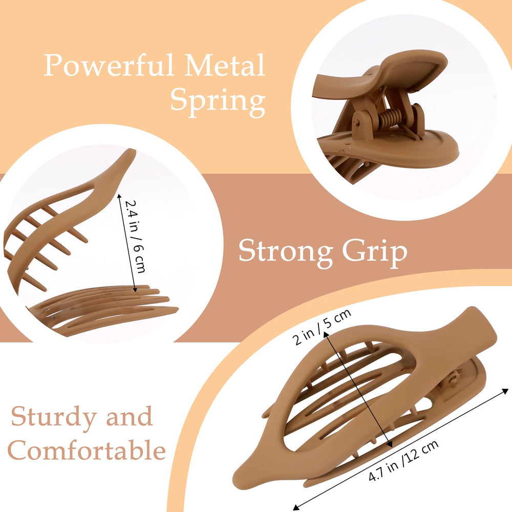 ATODEN flat hair clips various-occasions ideal for party, office, beach