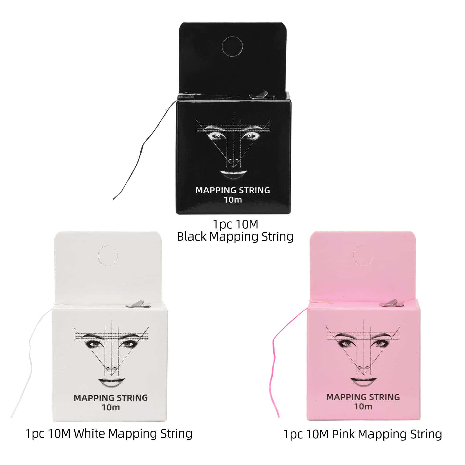 Atomus kit de mapeo para cejas facilita la simetría y flujo de trabajo.
