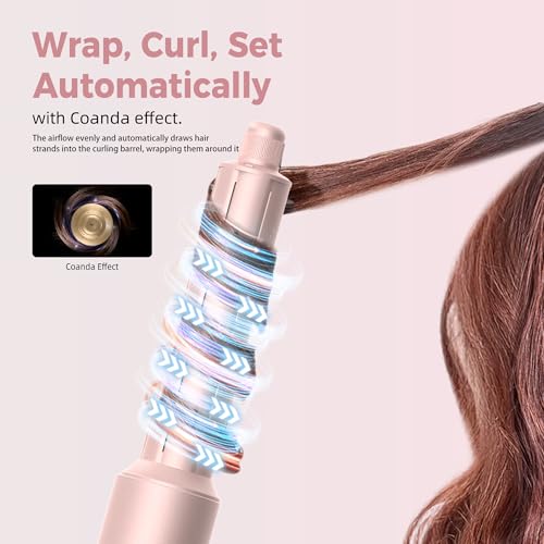 Atopskins 8-in-1 hair dryer brush featuring Coanda effect curling