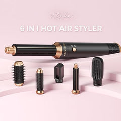 Atopskins auto-wrap curl feature demonstrates effortless salon waves at home.