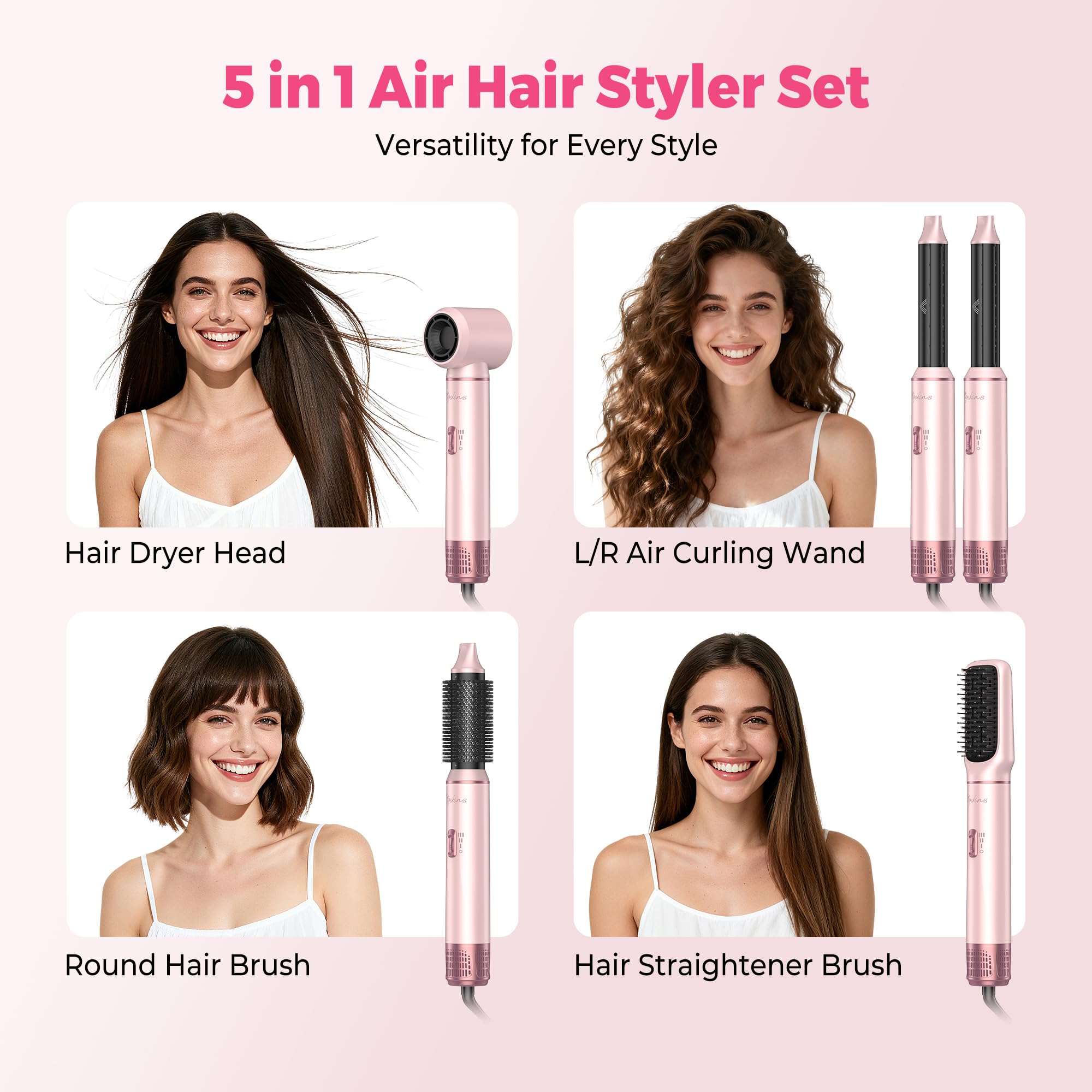 Atopskins ionic care feature visible for frizz control around curls