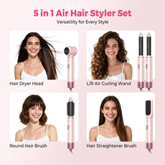 Atopskins ionic care feature visible for frizz control around curls