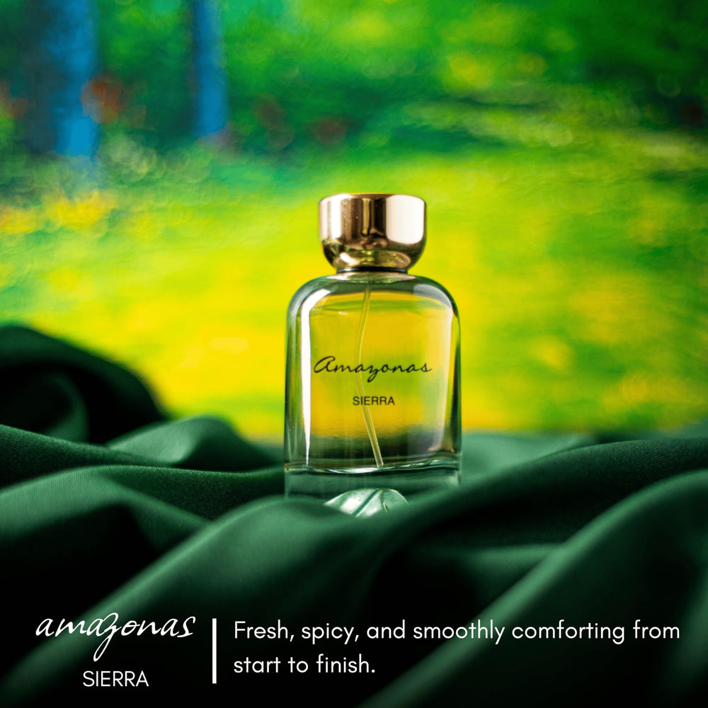 Atralia Amazonas Sierra brand label closeup reinforces quality and authenticity