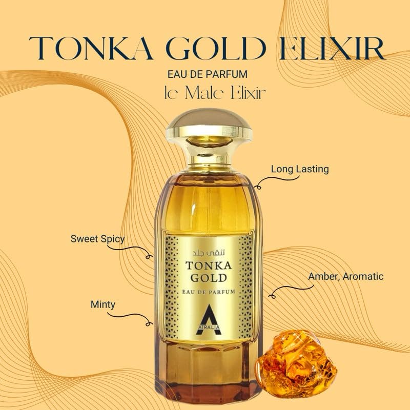 Atralia Tonka Gold cap detail showing luxurious gold accents.