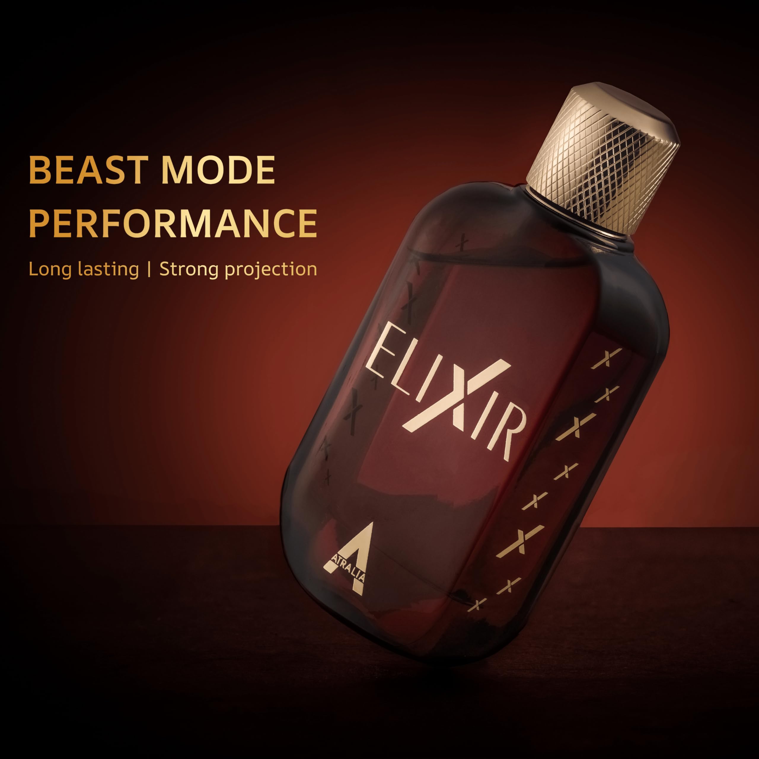 Atralia Elixir cap detail wooden, premium craftsmanship in hand.