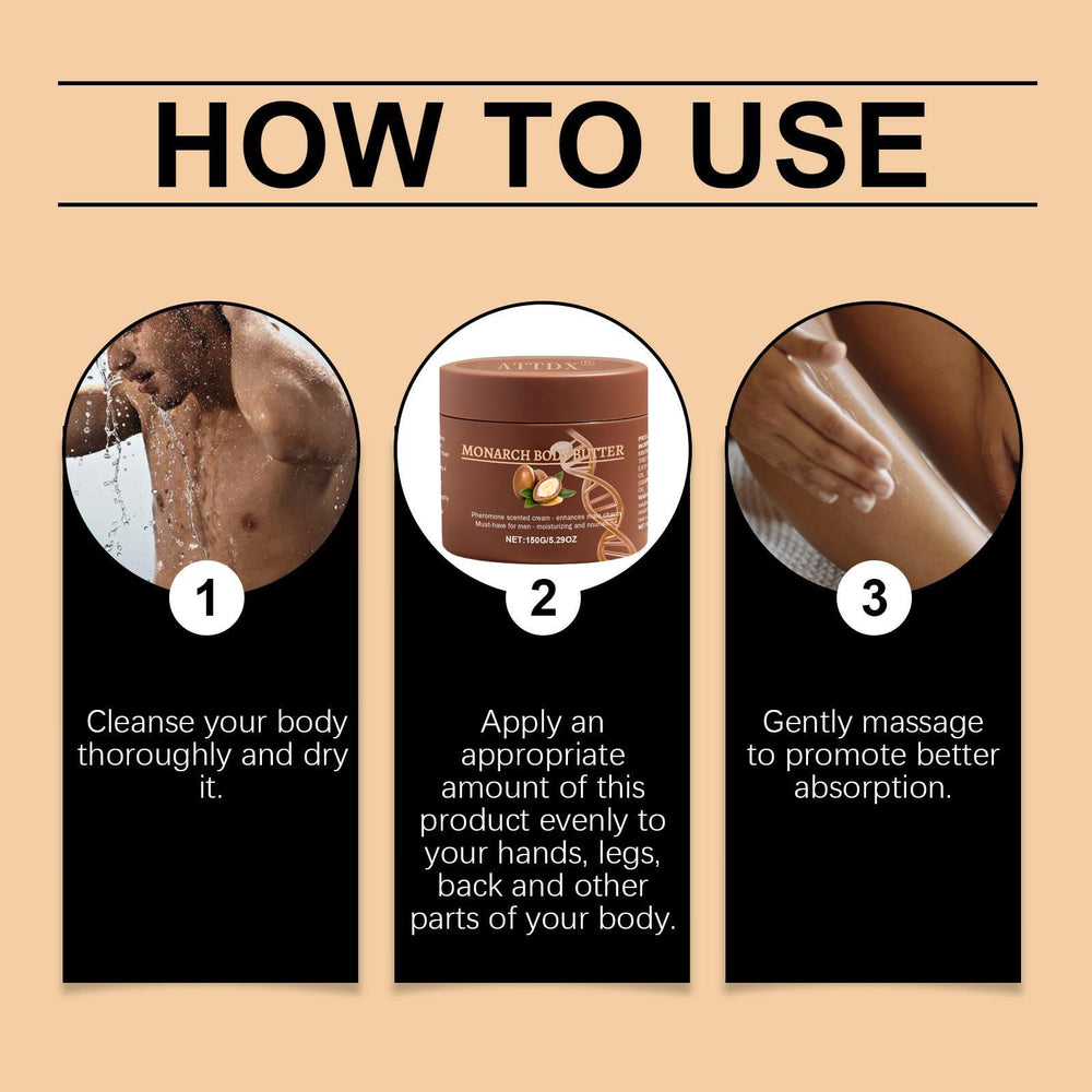 ATTDX Crema para hombres, uso diario tras la ducha