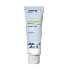 ATTITUDE Acondicionador suave para cabello sensible en envase de botella, fácil de usar