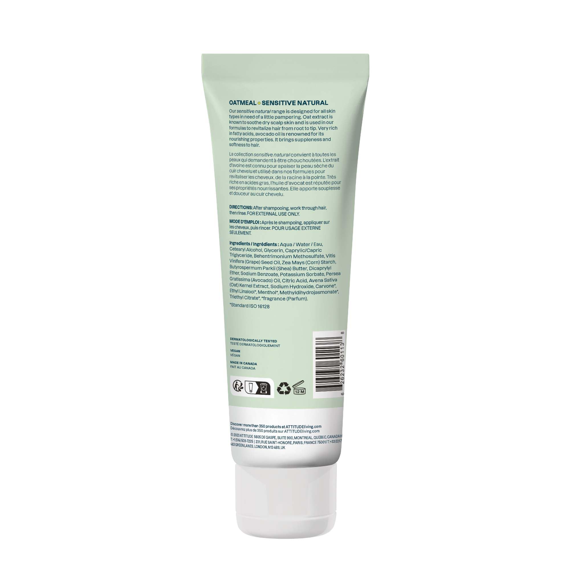 Cabello suave tras usar ATTITUDE, experiencia de confort diario