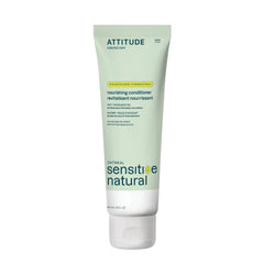 Acondicionador ATTITUDE para cabello sensible en botella, cuidado diario suave