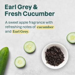 ATTITUDE Body Wash fragrance blends Earl Grey and Fresh Cucumber for a crisp scent.