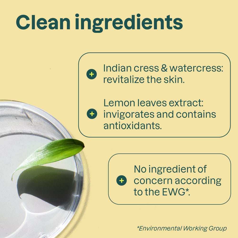 ATTITUDE Body Wash highlights watercress and Indian cress for revitalizing cleansing.