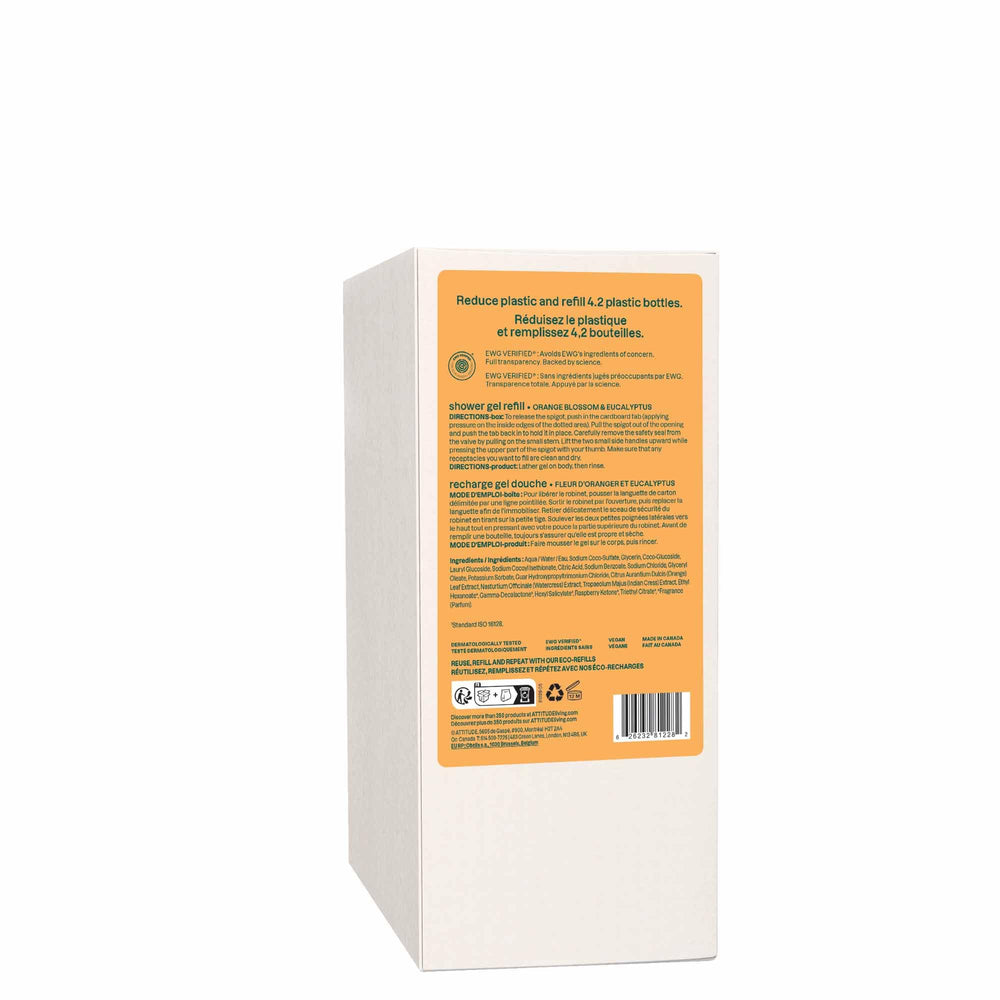 ATTITUDE Body Wash vegan and plant-based mineral ingredients support daily cleansing.