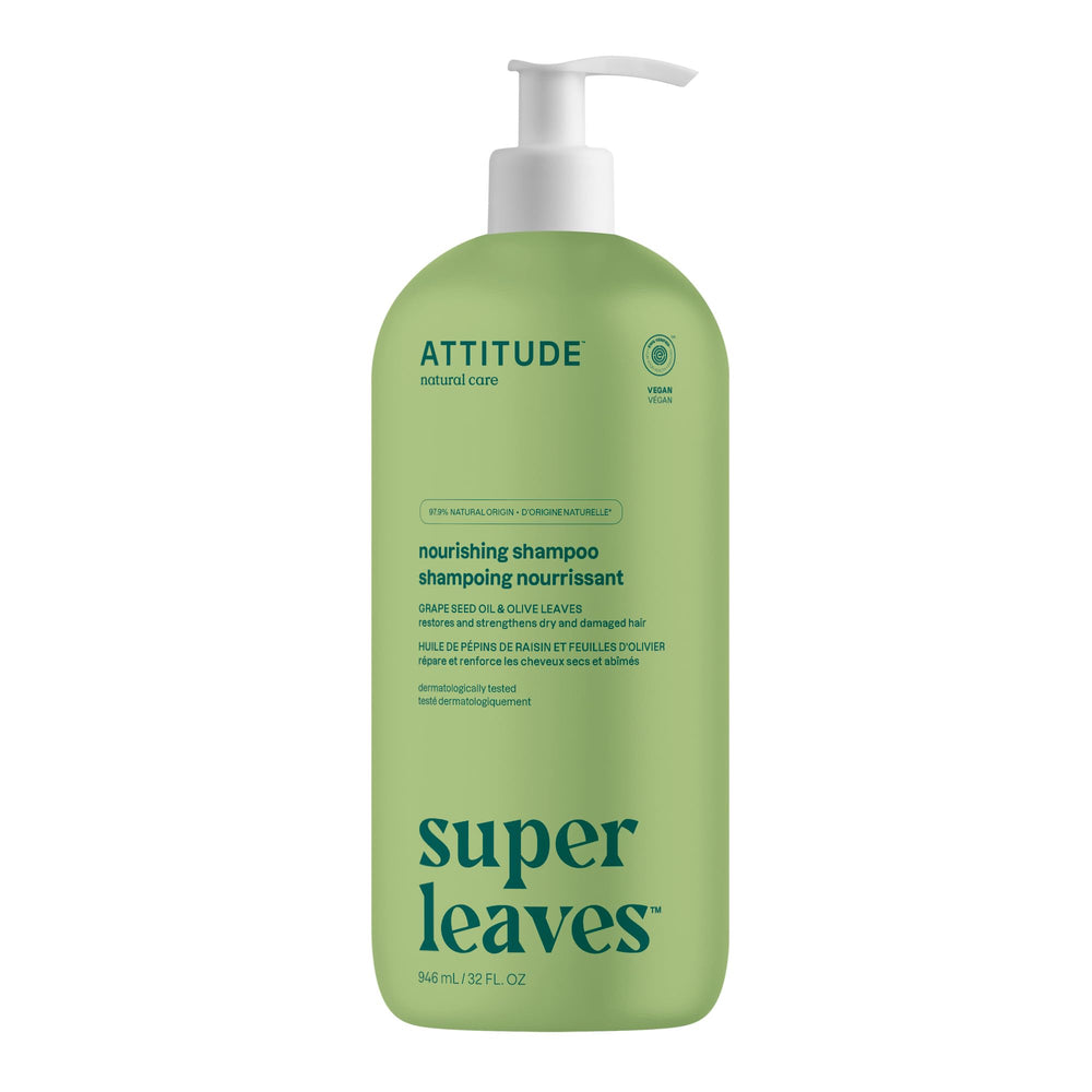 ATTITUDE Champú Nutritivo: vertido suave de la botella para uso diario.