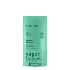 ATTITUDE desodorante sin aluminio con aplicador de giro y deslizamiento para uso diario.