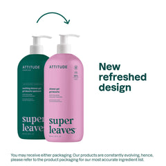 ATTITUDE Ducha espuma suave para una limpieza cremosa y agradable en cada uso.