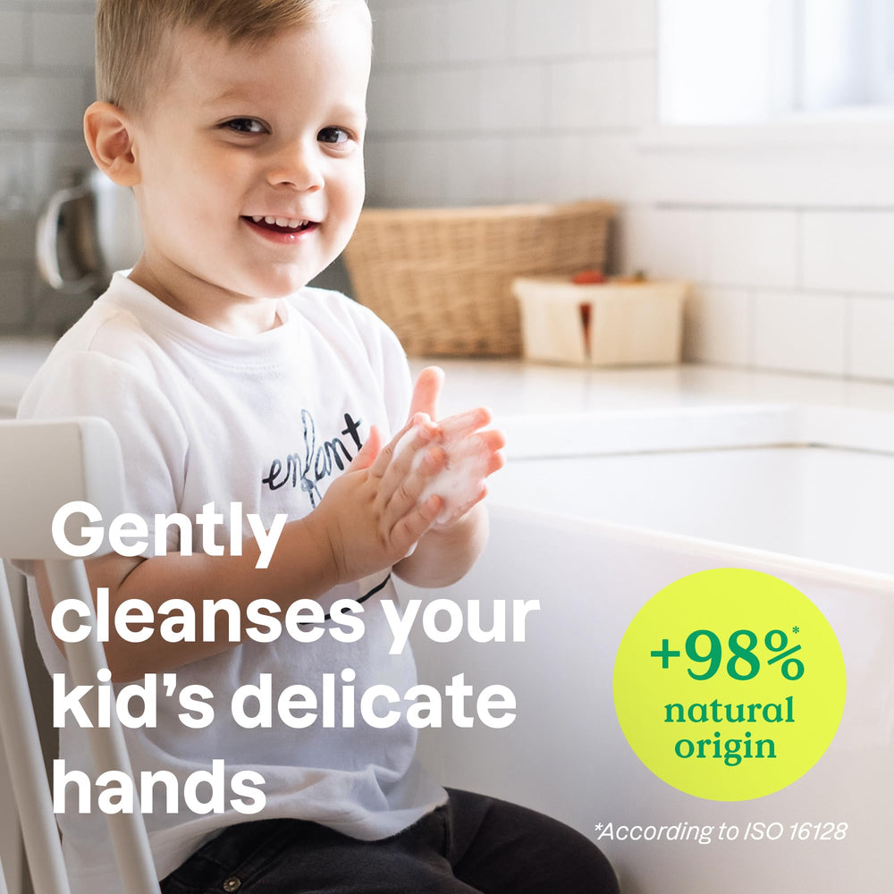 Envase HDPE reciclable ATTITUDE para cuidado infantil responsable.