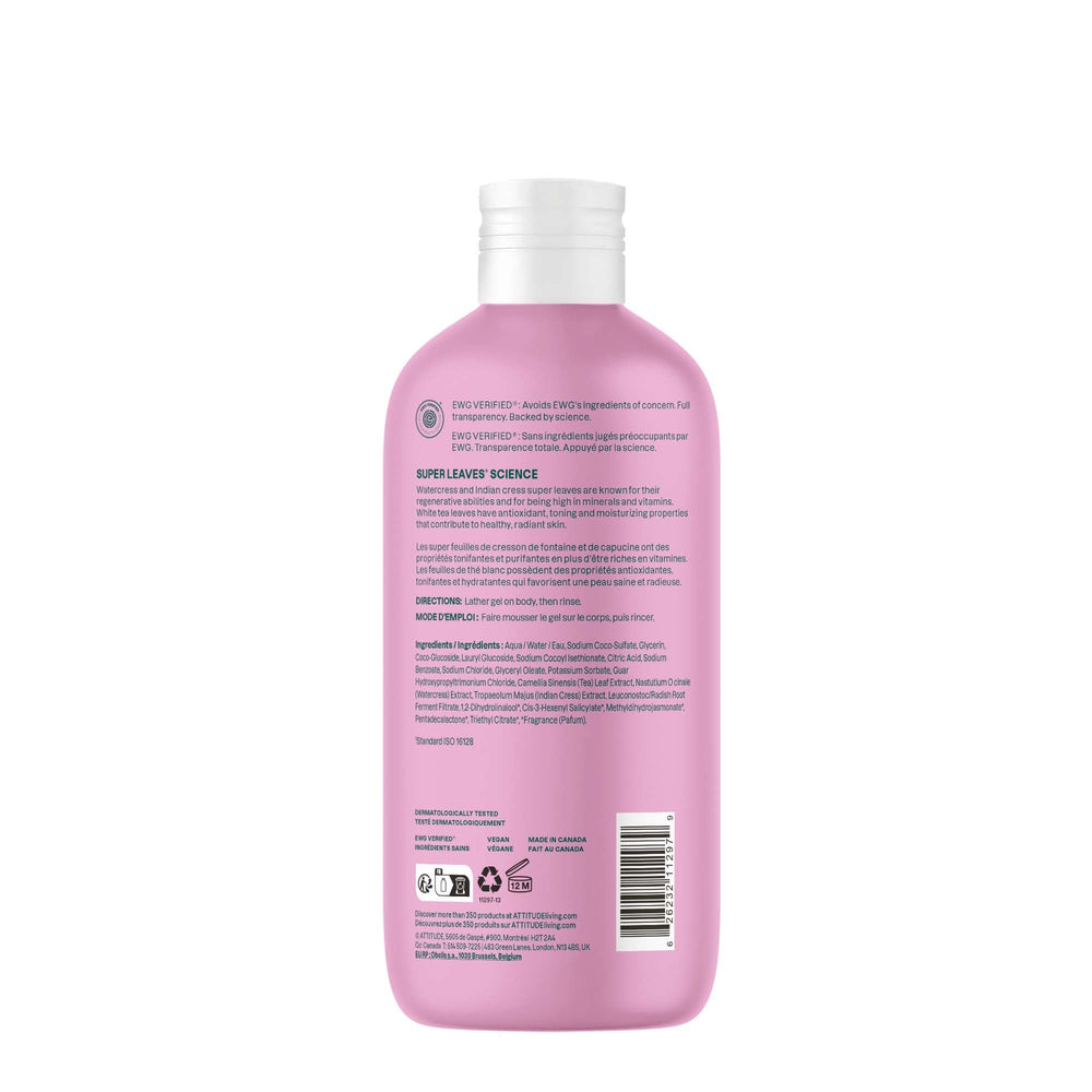 ATTITUDE gel de baño recambio cartón FSC, opción sostenible