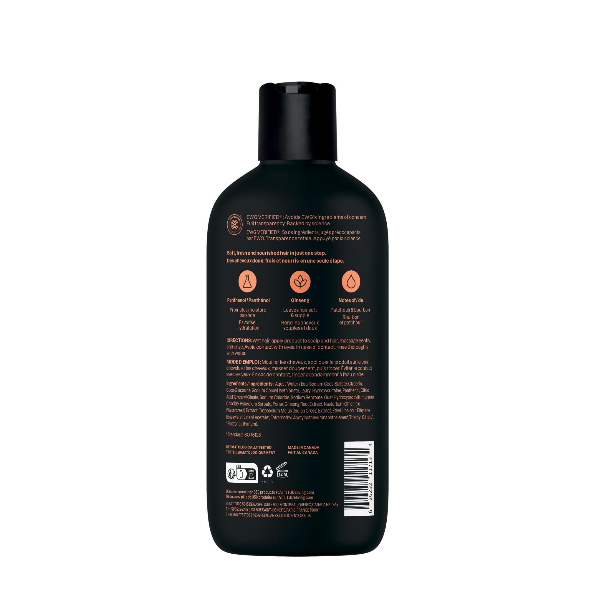Experiencia de ducha ATTITUDE rápida con cabello suave