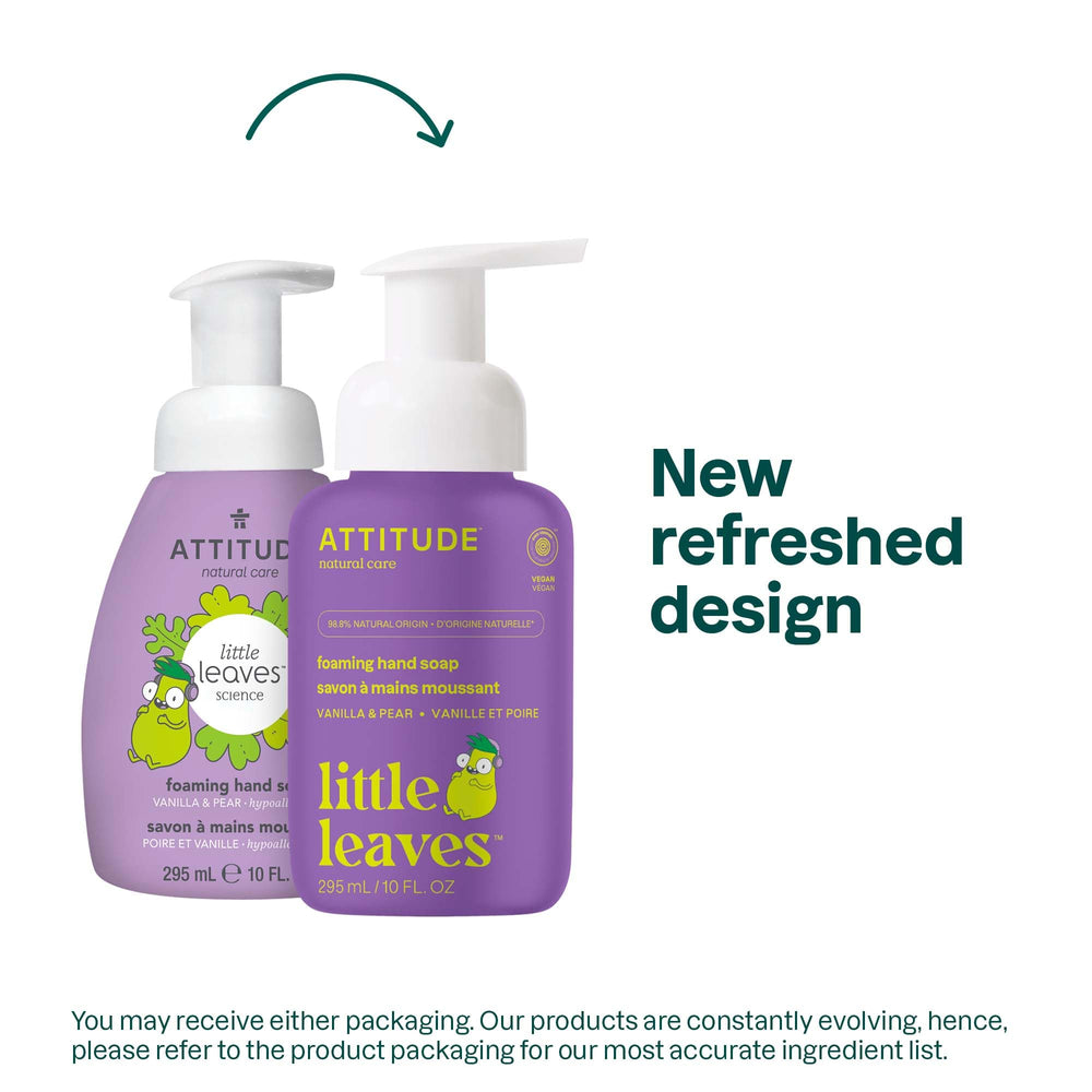 ATTITUDE fórmula de origen natural con ingredientes limpios para uso diario.