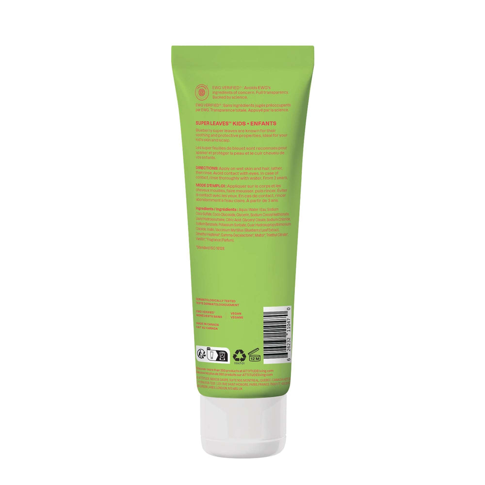 ATTITUDE Kids Shampoo family-use friendly formula for all ages.