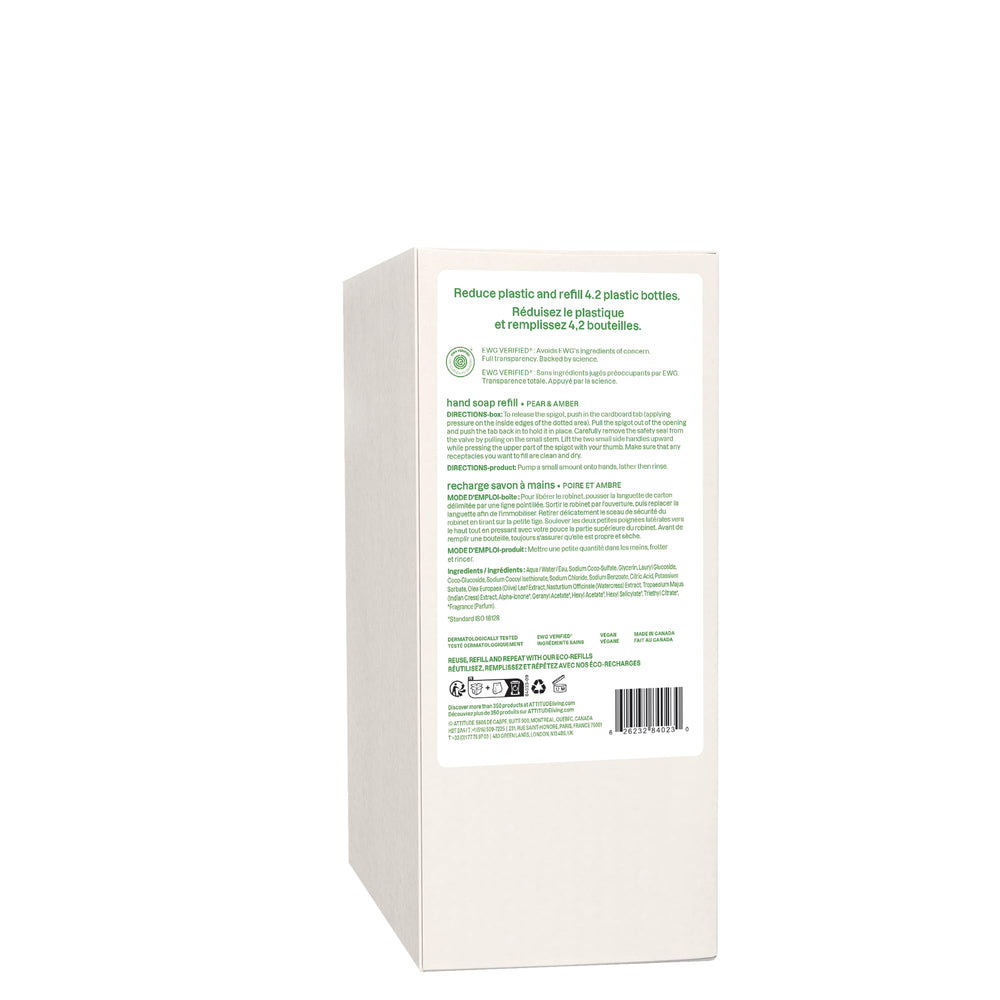 ATTITUDE EWG Verified symbol on label emphasizing clean ingredients