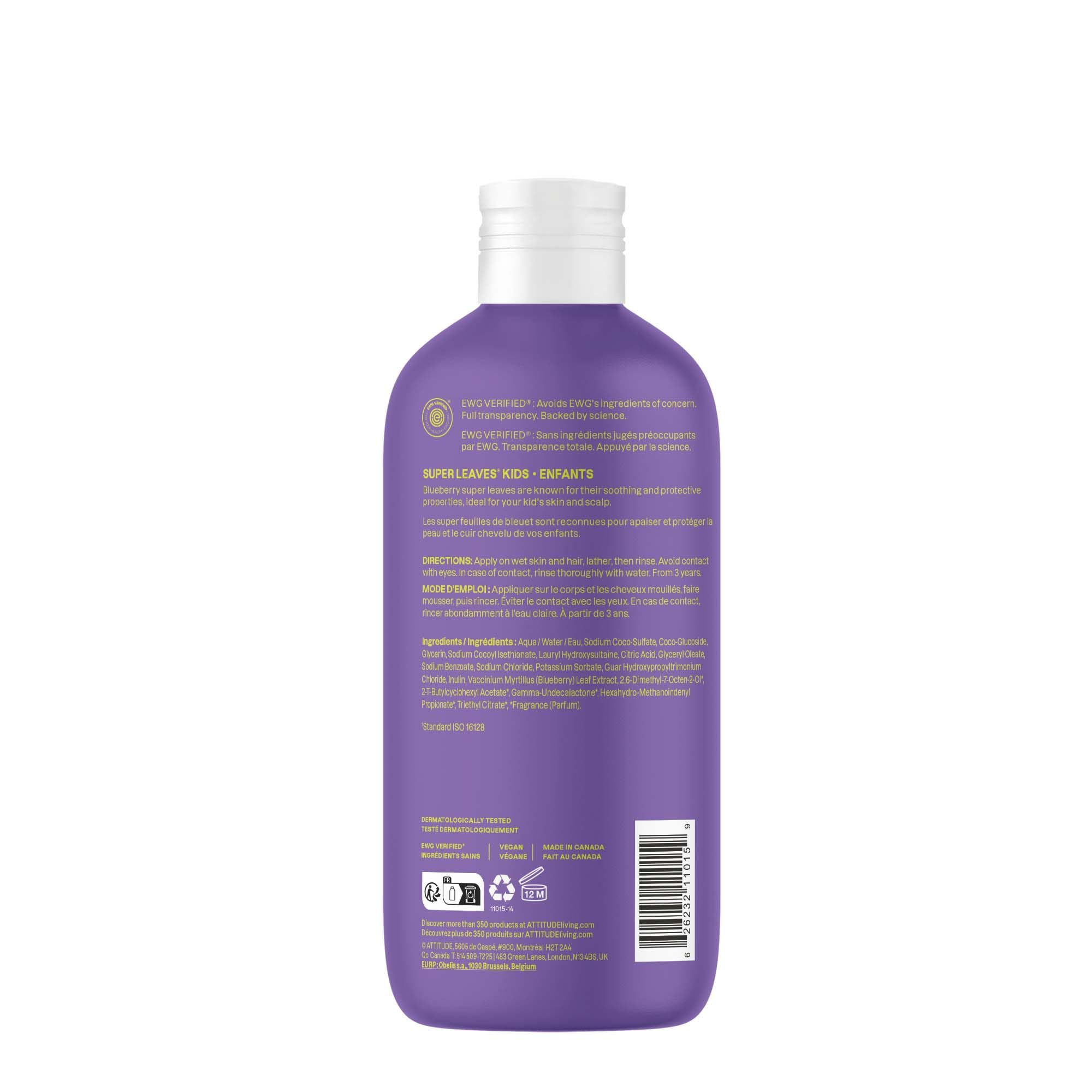 ATTITUDE Recambio ecológico de cartón FSC para reducir plástico.