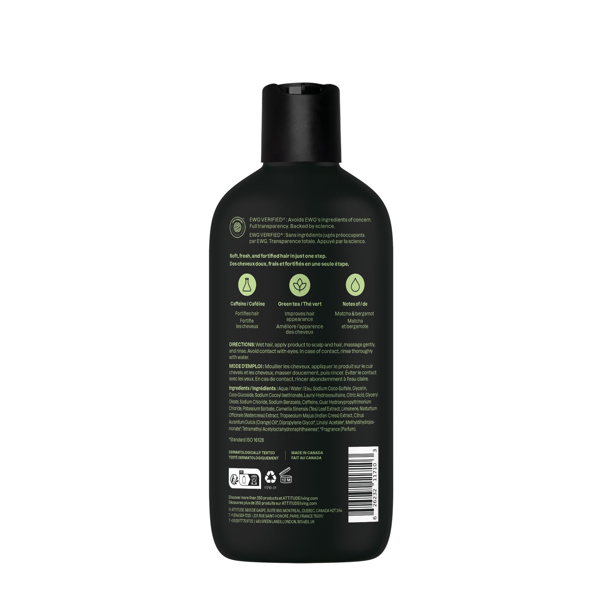 ATTITUDE rutina diaria de ducha, ideal con gel de baño para cuidado completo.