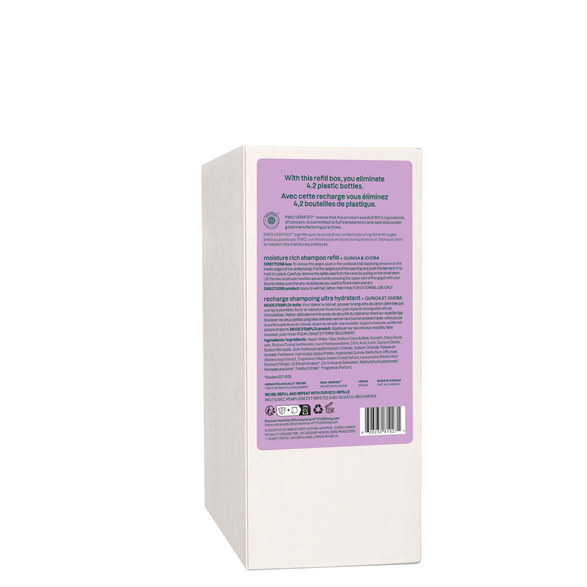 ATTITUDE daily care routine with shampoo and conditioner combo