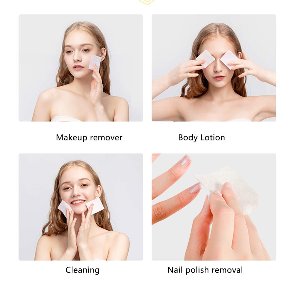 A lint-free Aturmon pad glides smoothly across the eyelids for precise removal.