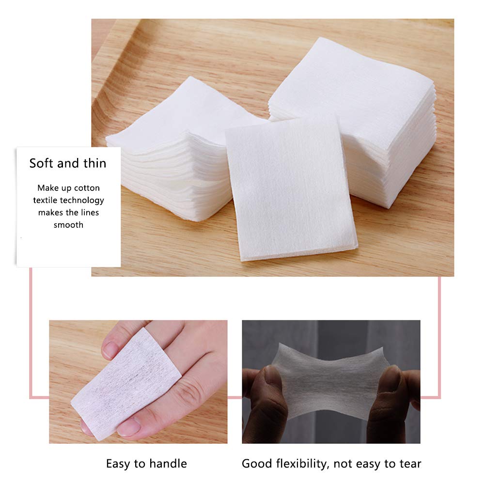 These thin pads deliver a delicate touch on the skin during cleansing.