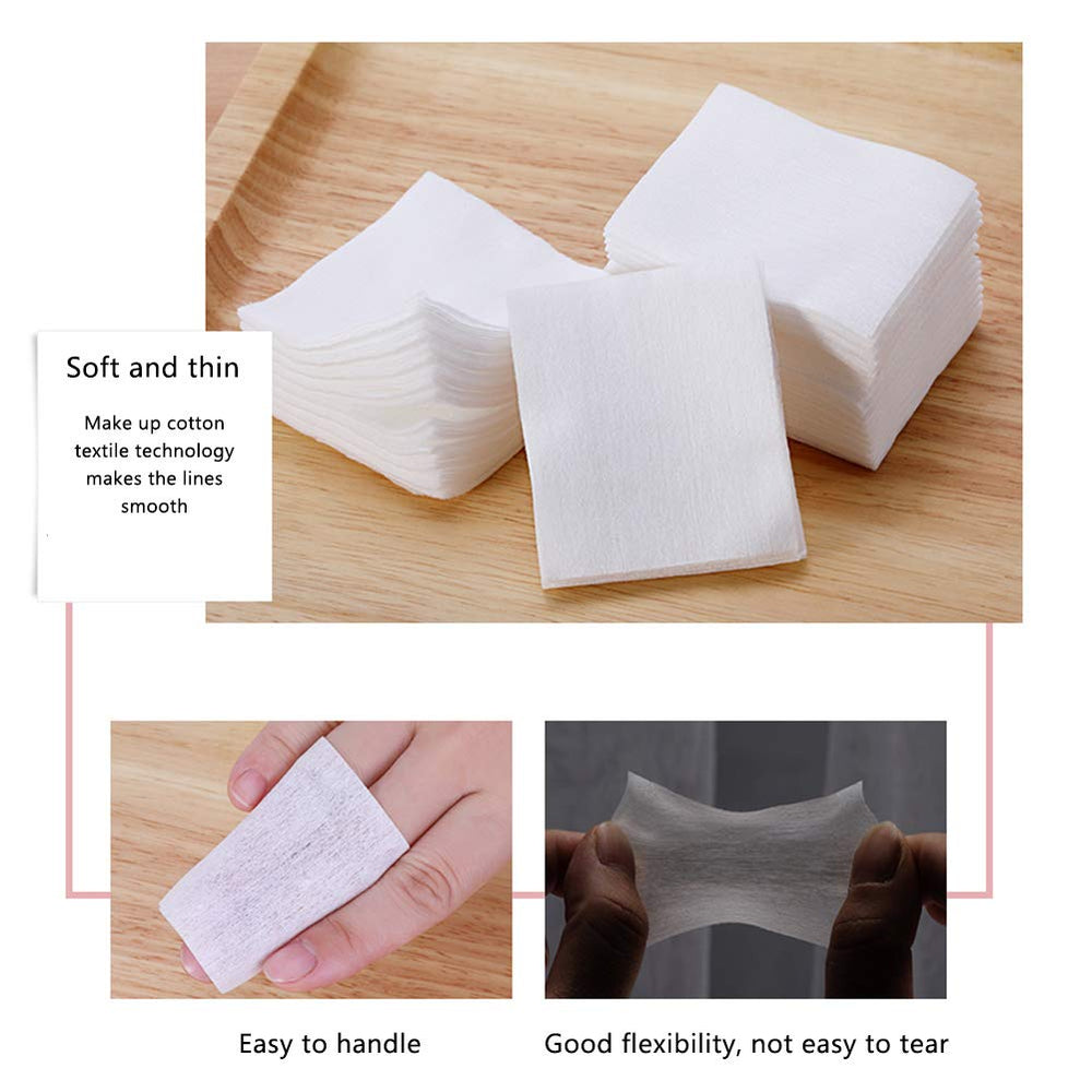 These thin pads deliver a delicate touch on the skin during cleansing.