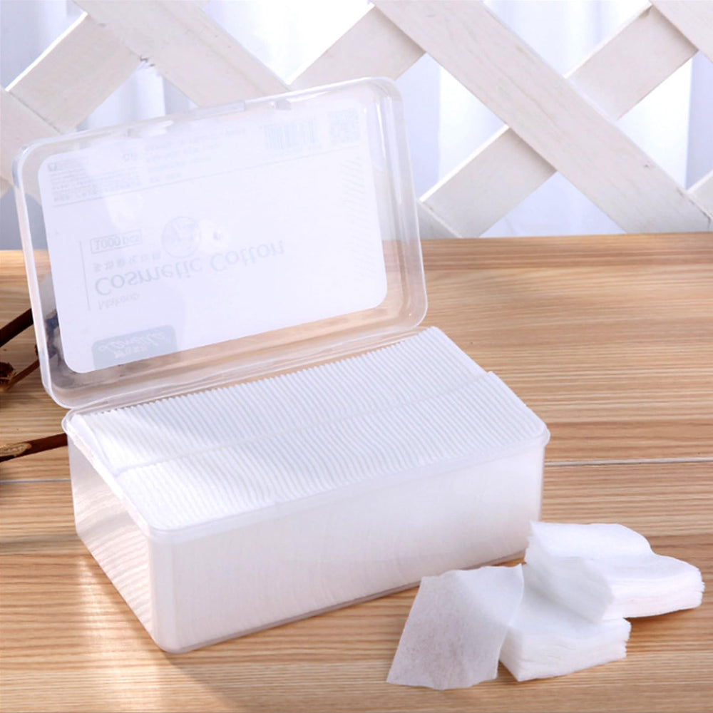 Aturmon thin cotton pads offer a soft, lint-free surface for gentle makeup removal.