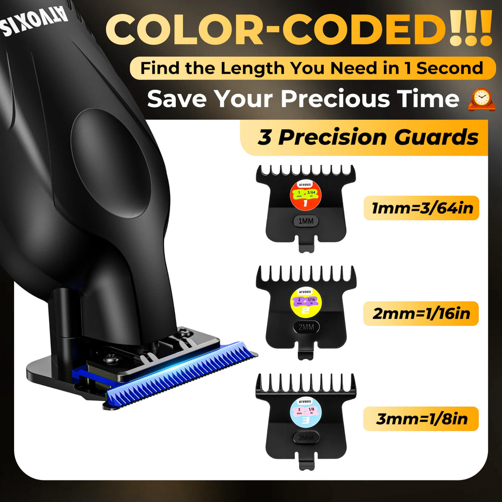 ATVOXIS ergonomic grip reduces hand fatigue for all-day trimming.