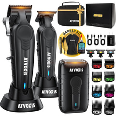ATVOXIS hair clippers front view for precise professional cuts.