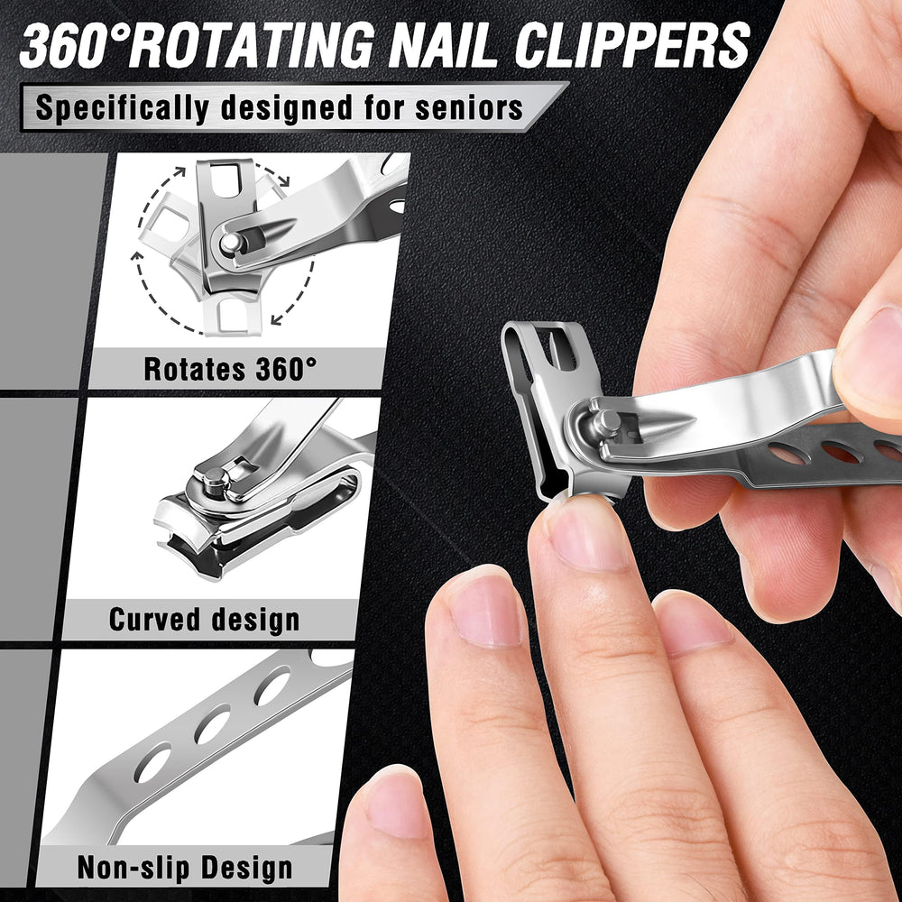 Aucurwen ingrown nail file and lifter aids careful maintenance.