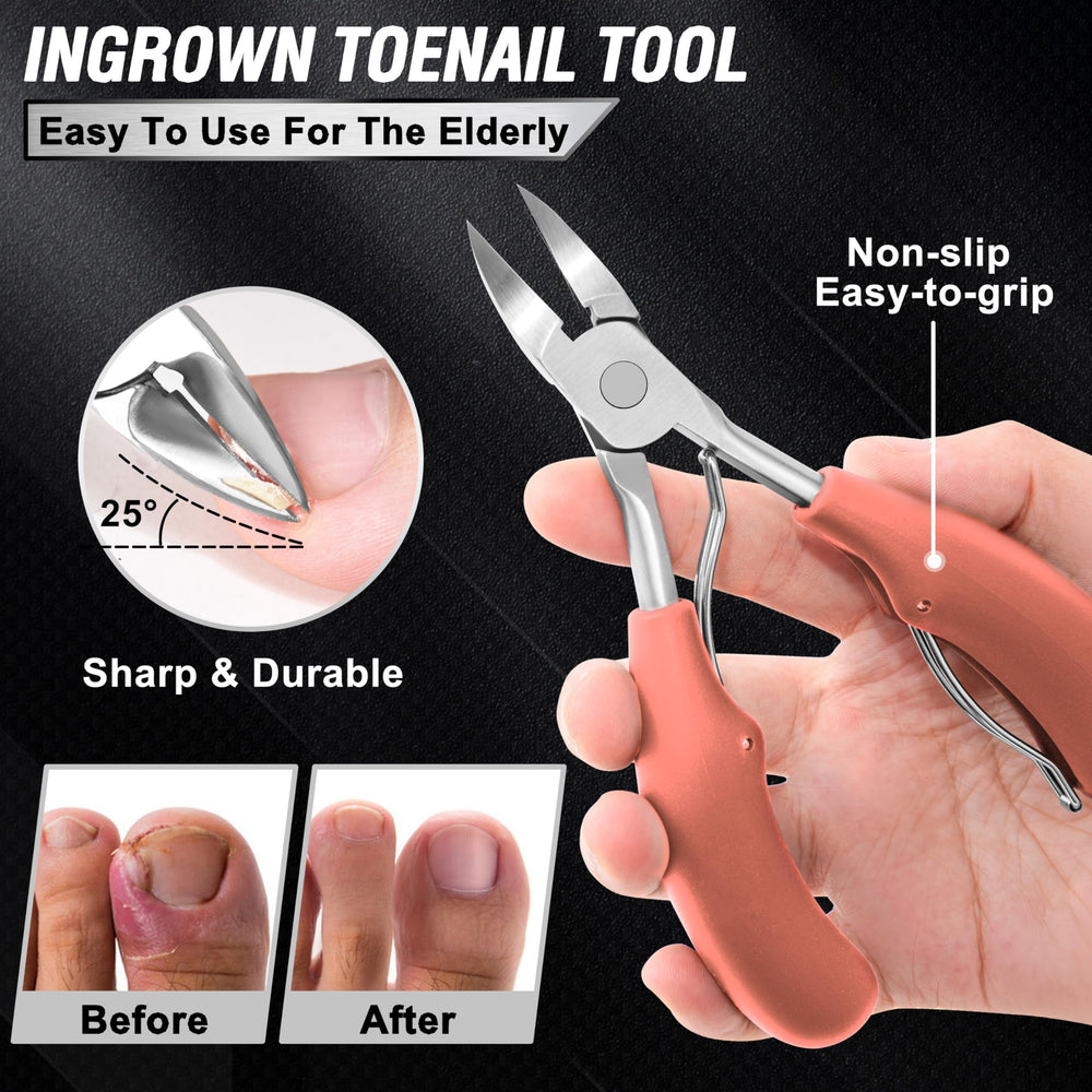 Aucurwen ingrown toenail file for gentle shaping and precision.