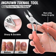 Aucurwen ingrown toenail file for gentle shaping and precision.
