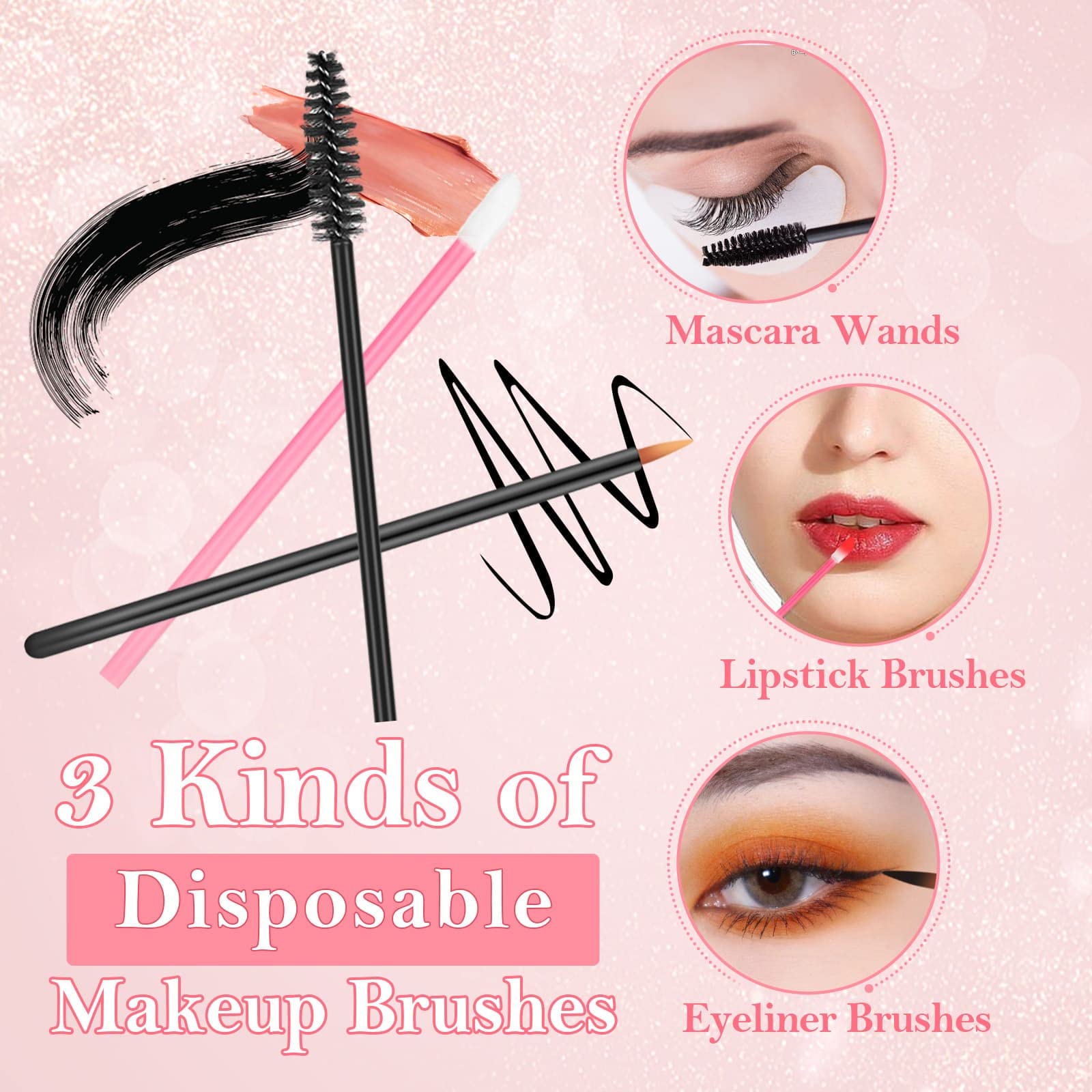 Audab hair clips keep hair away during makeup application.