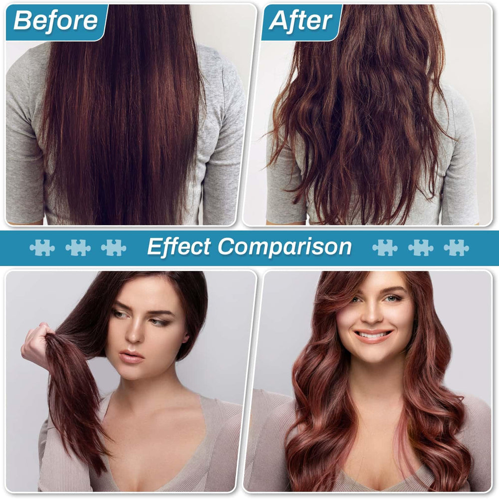 Audab blow-dry and cool method for lasting curls