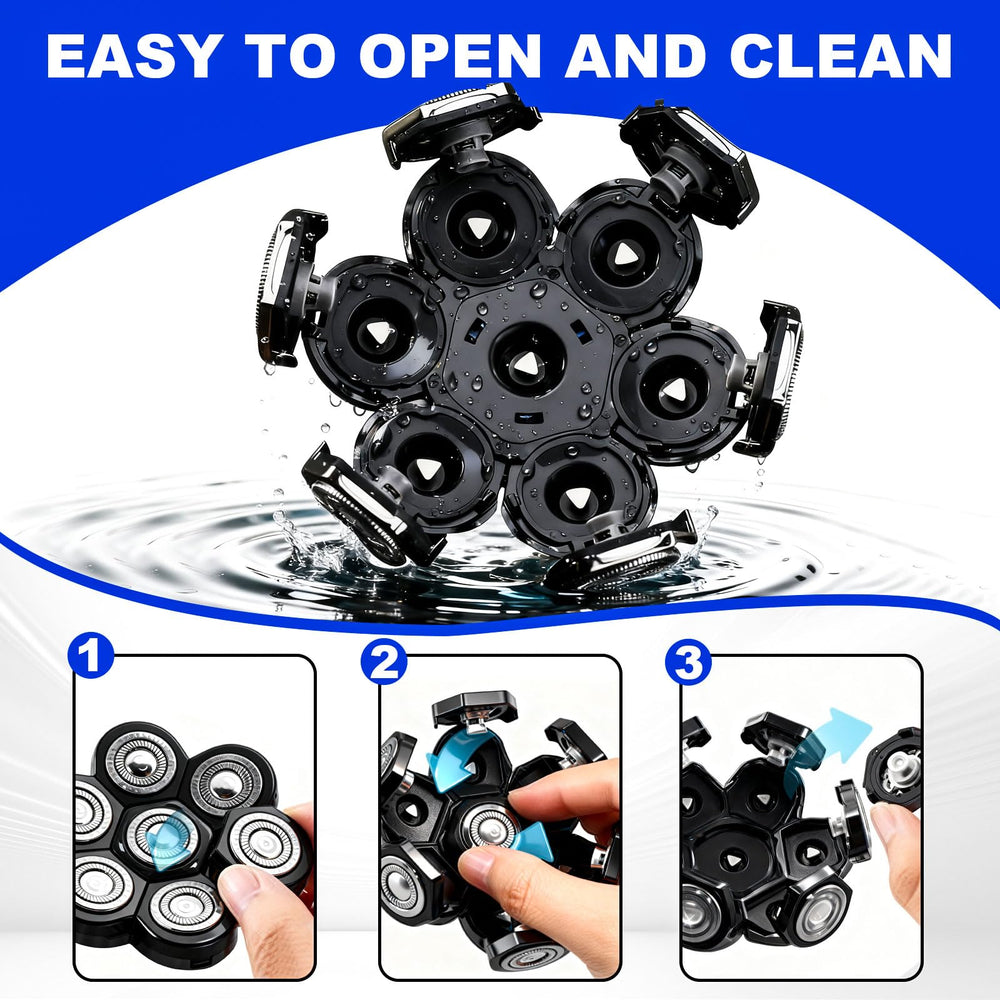 Audoc universal shaver head enables easy maintenance and timely replacements.