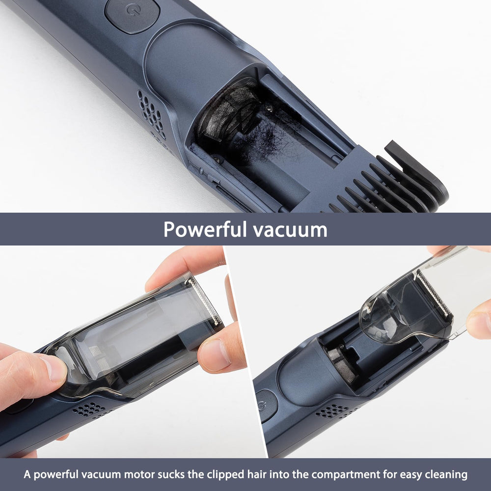 Audoc vacuum beard trimmer ideal for quick daily maintenance.
